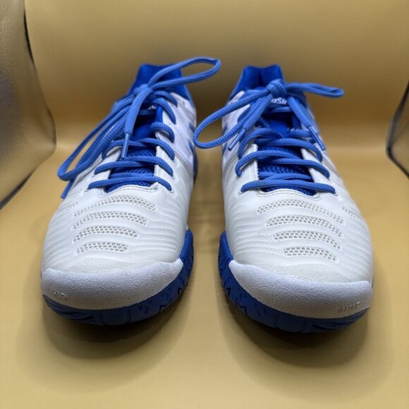 Asics Gel-Resolution 7 Women's Size 9 Tennis Shoes White Blue - Picture 3 of 12